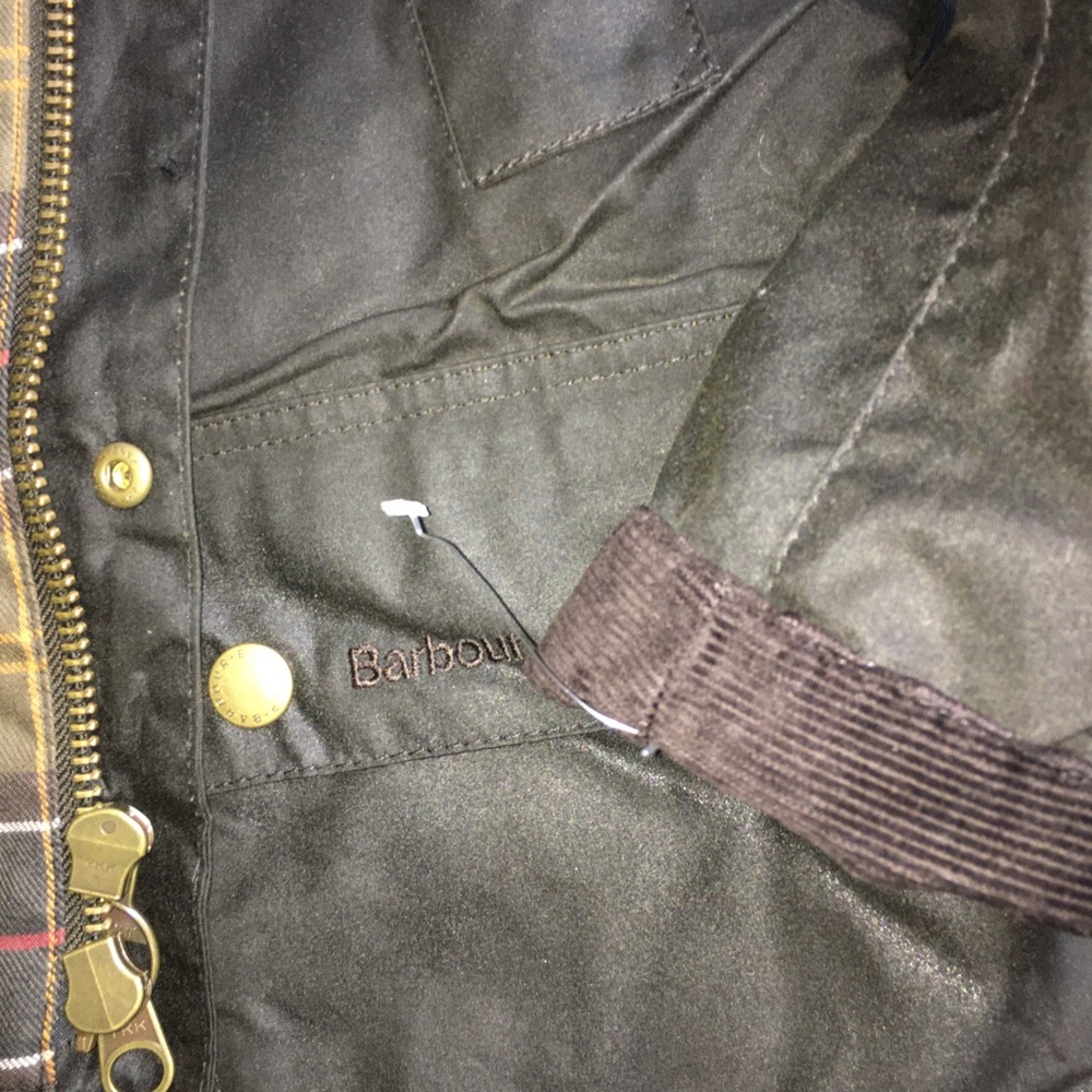 Barbour Ashby olive jacket